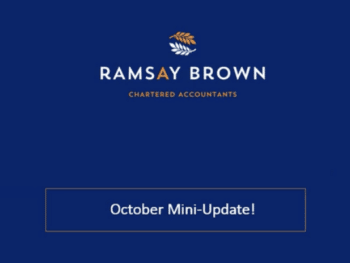 Ramsay Brown Mini-Update October 2022