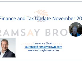 Ramsay Brown November Tax and Finance update