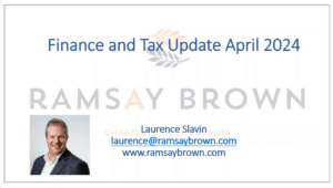 April Tax and Finance Update